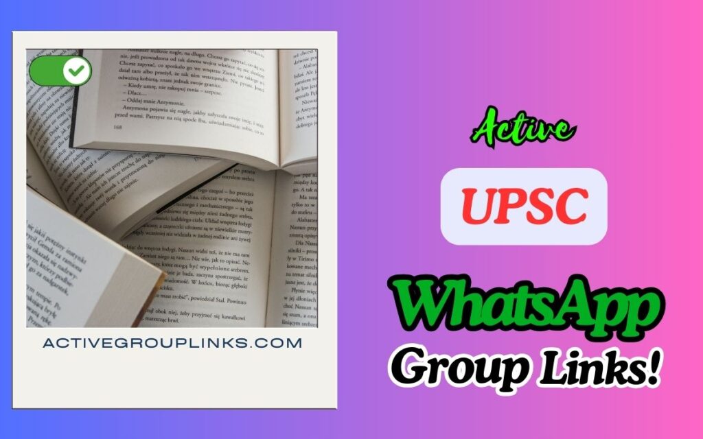 UPSC WhatsApp Group Links