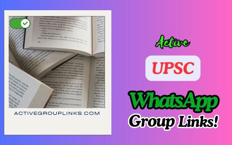 UPSC WhatsApp Group Links