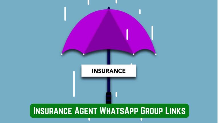 Insurance Agent WhatsApp Group Links