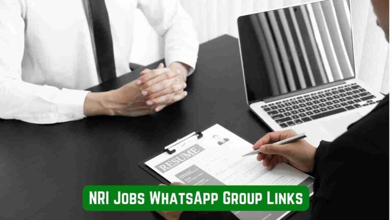 NRI Jobs WhatsApp Group Links