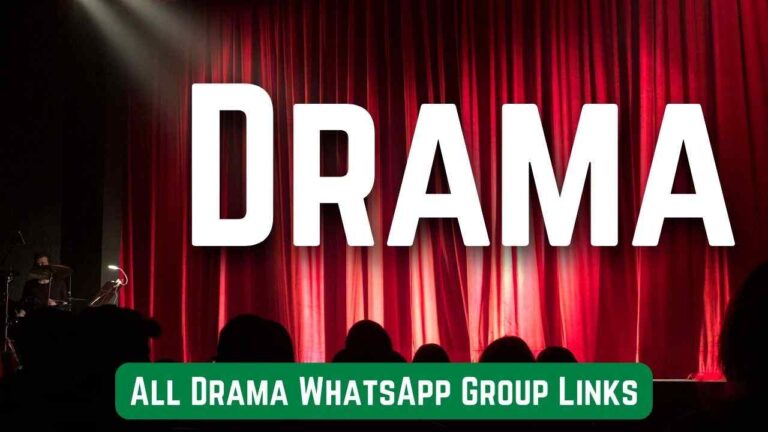 All Drama WhatsApp Group Links