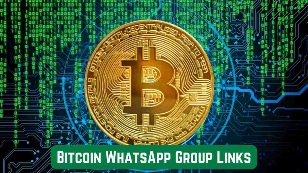 Bitcoin WhatsApp Group Links