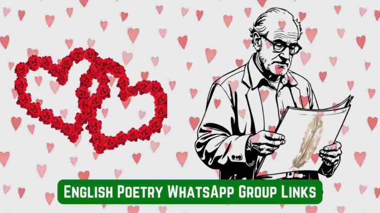 English Poetry WhatsApp Group Links