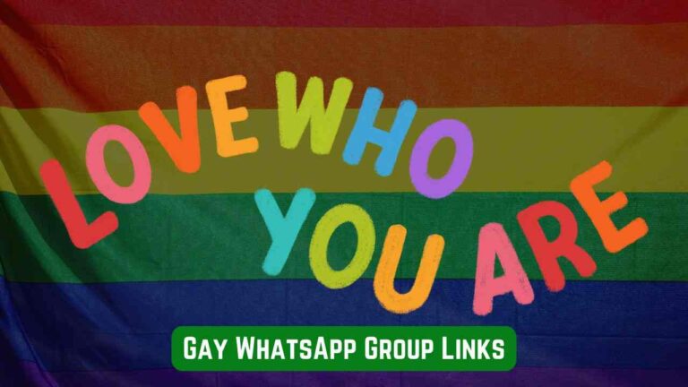 Gay WhatsApp Group Links