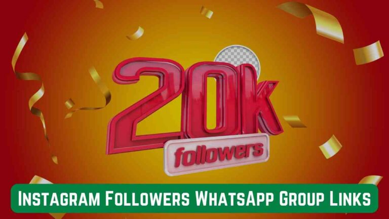 Instagram Followers WhatsApp Group Links