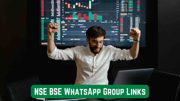 NSE BSE WhatsApp Group Links