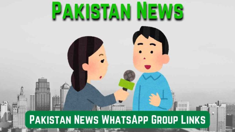 Pakistan News WhatsApp Group Links