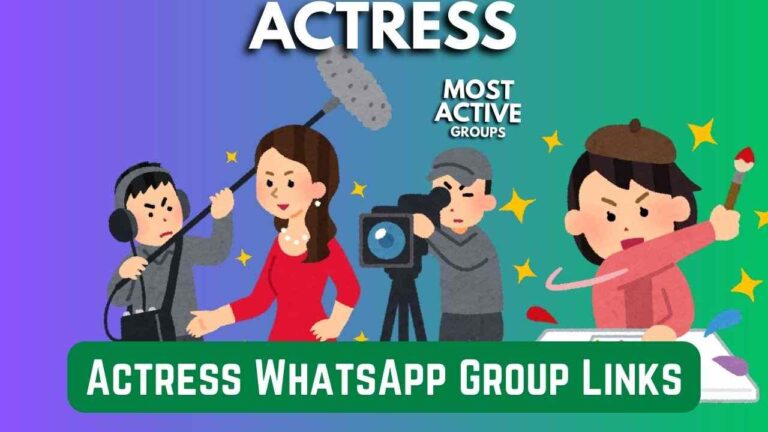 Actress WhatsApp Group Links