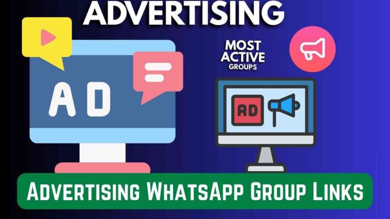 Advertising WhatsApp Group Links