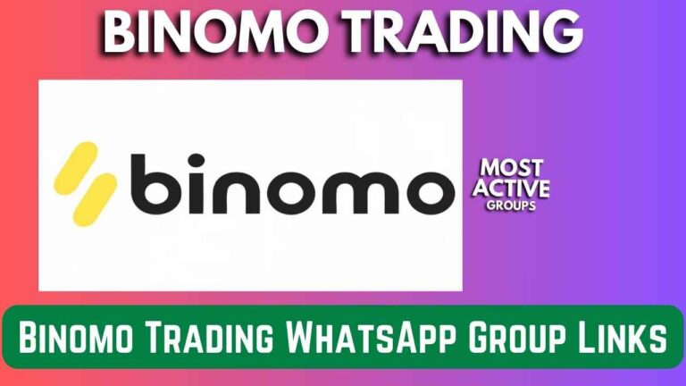 Binomo Trading WhatsApp Group Links