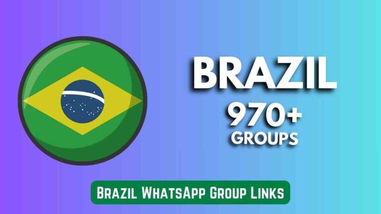 Brazil WhatsApp Group Links