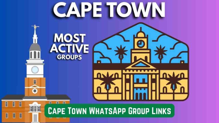 Cape Town WhatsApp Group Links