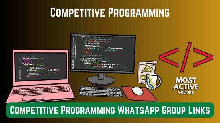 Competitive Programming WhatsApp Group Links