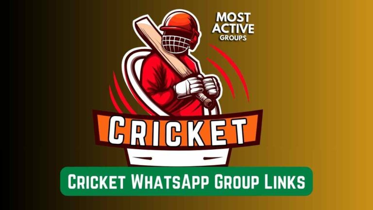 Cricket WhatsApp Group Links