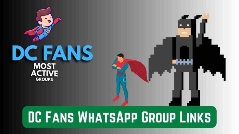 DC Fans WhatsApp Group Links