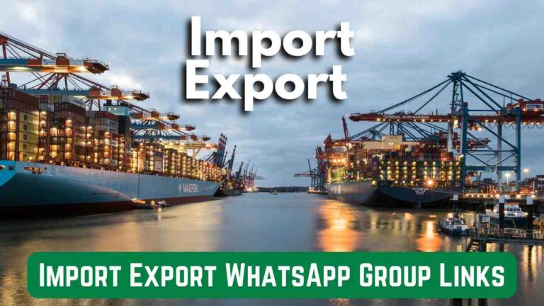Import Export WhatsApp Group Links