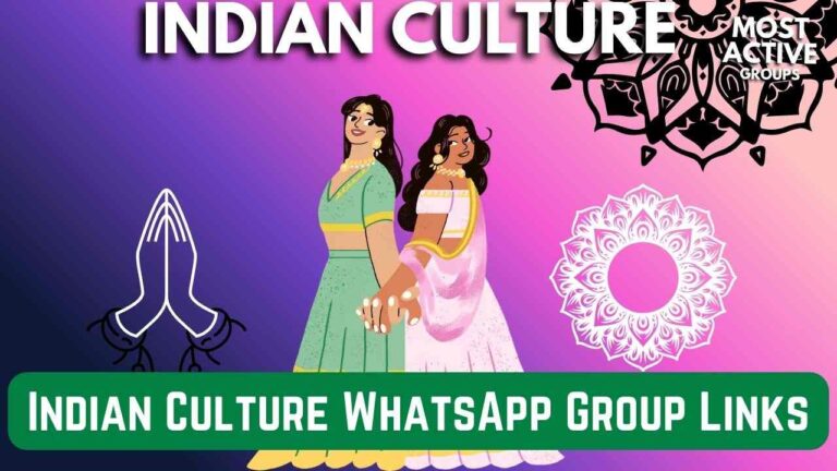 Indian Culture WhatsApp Group Links