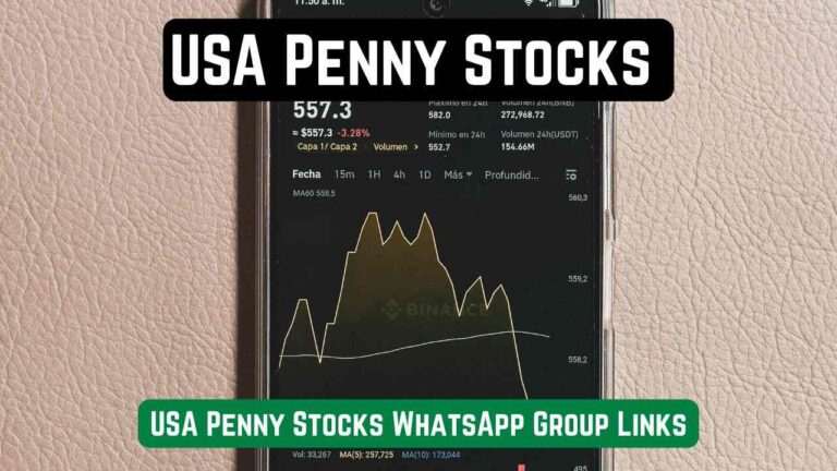 USA Penny Stocks WhatsApp Group Links