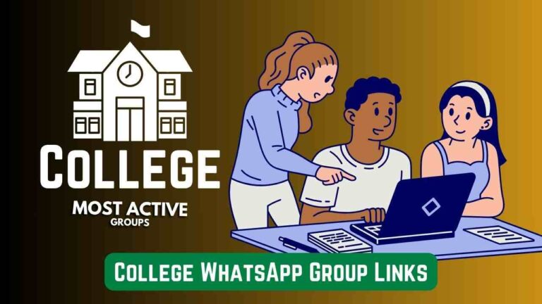 College WhatsApp Group Links