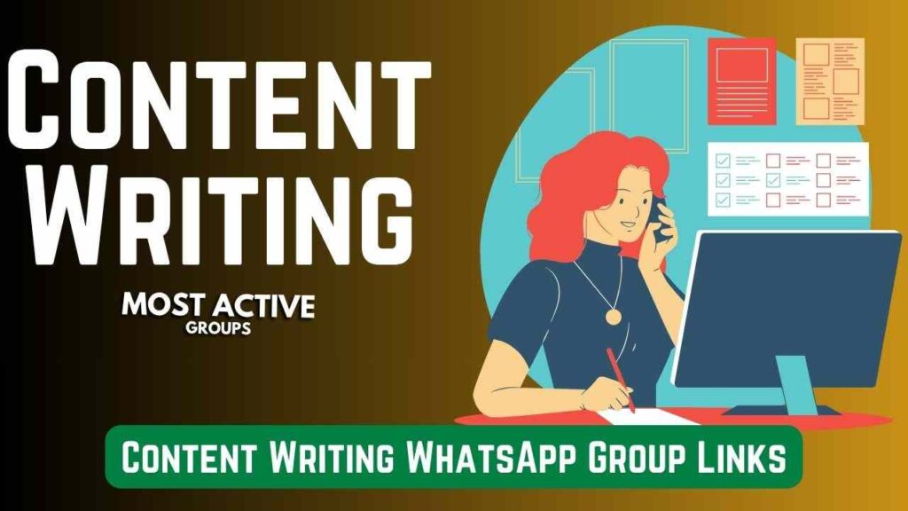 Content Writing WhatsApp Group Links
