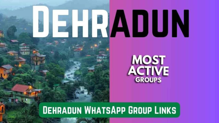 Dehradun WhatsApp Group Links