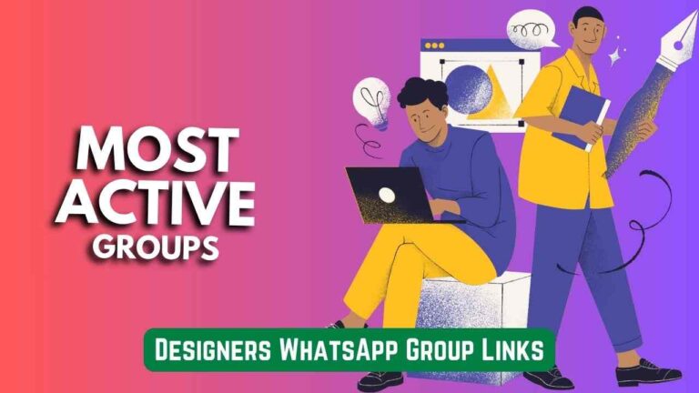 Designers WhatsApp Group Links