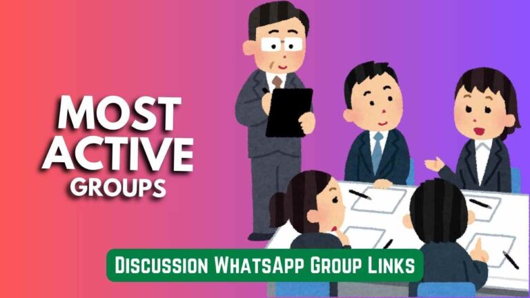 Discussion WhatsApp Group Links
