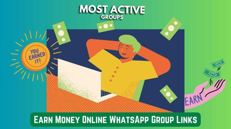 Earn Money Online WhatsApp Group Links