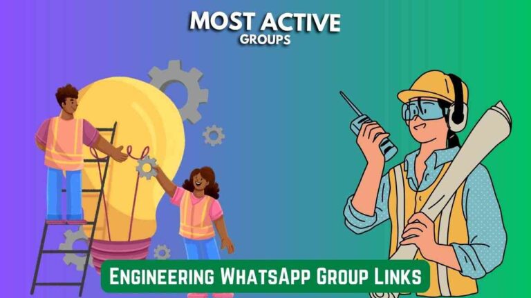 Engineering WhatsApp Group Links