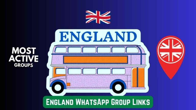 England WhatsApp Group Links