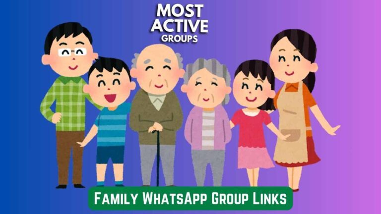 Family WhatsApp Group Links
