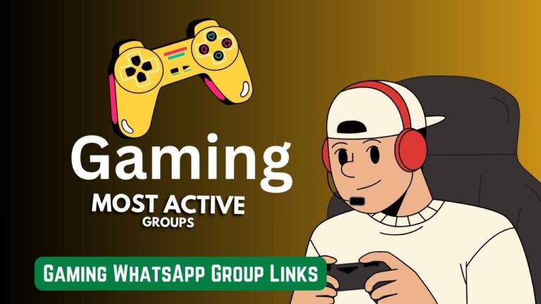 Gaming WhatsApp Group Links