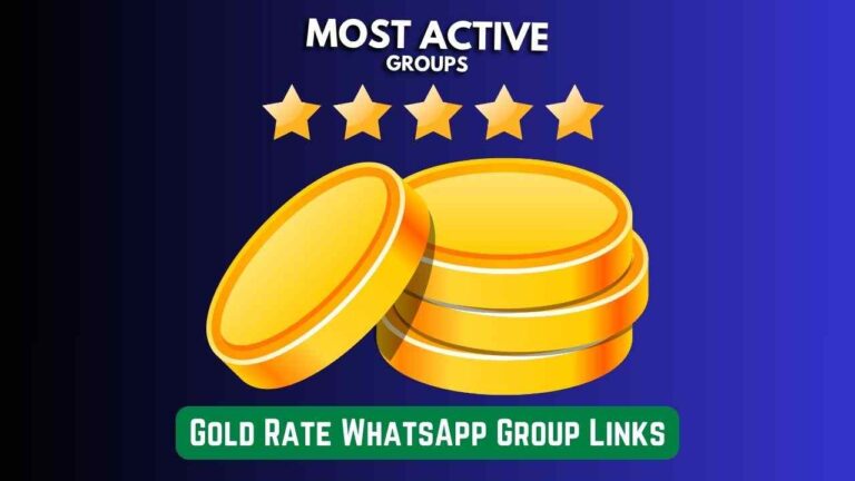 Gold Rate WhatsApp Group Links