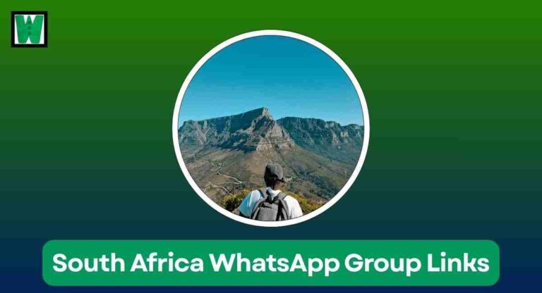 South Africa WhatsApp Group Links