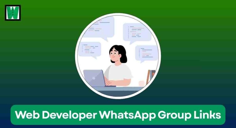 Web Developer WhatsApp Group Links